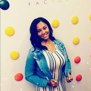 Multi-colored maxi dress